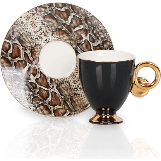 

Acar Poseidon Porcelain Set of 6 Coffee Cups 011718