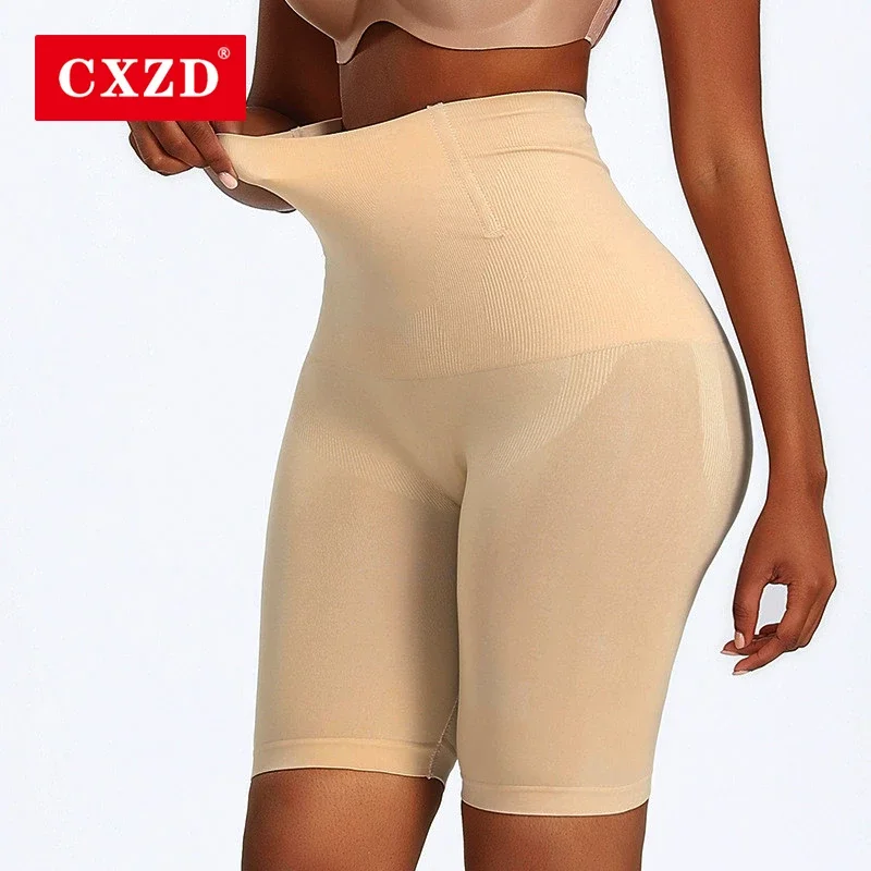 Frauen Hohe Taille Shorts Atmungs Body Shaper Abnehmen Bauch Unterwäsche Panty Shaper_voghion.com