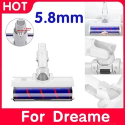For Dreame V8/V9B/V9P/V10/V11/G9 Electric Brush Head Roll Brush Xiaomi K10/G10 Xiaomi 1C Vacuum Cleaner Parts 5.8mm