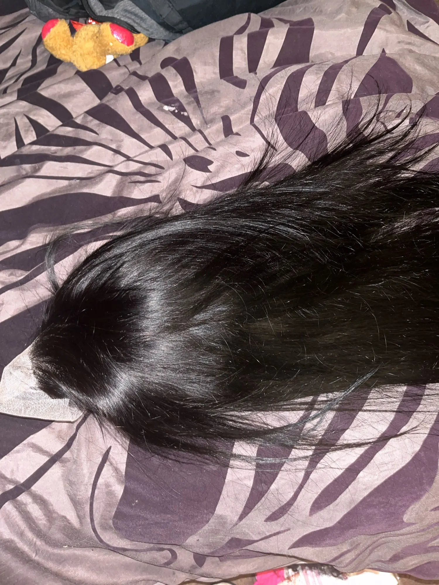 Brazilian Straight HD Lace Wig – 220 Density – One Size photo review