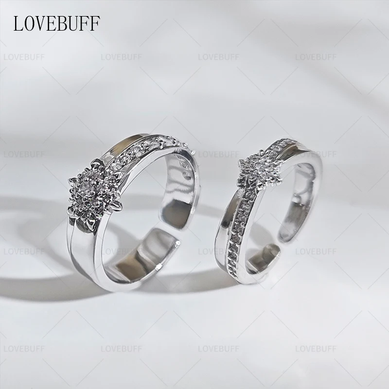 LOVEBUFF LAD 100 Affinity Zayne Ring Inspired Platinum Plated
