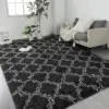 Large Shag Area Rugs for Bedroom Super Soft Plush Fluffy Carpets Living Room Rug Non-Slip Indoor Floor Rug for Kids Nursery Girl 1