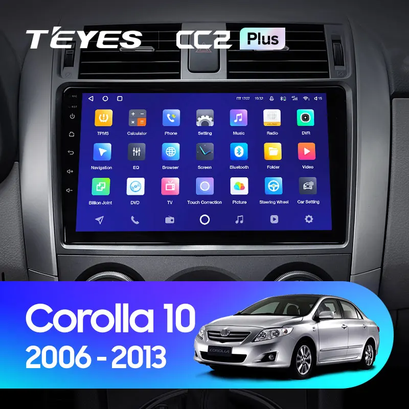 TEYES CC2L CC2 Plus Car Radio Multimedia For Toyota Corolla