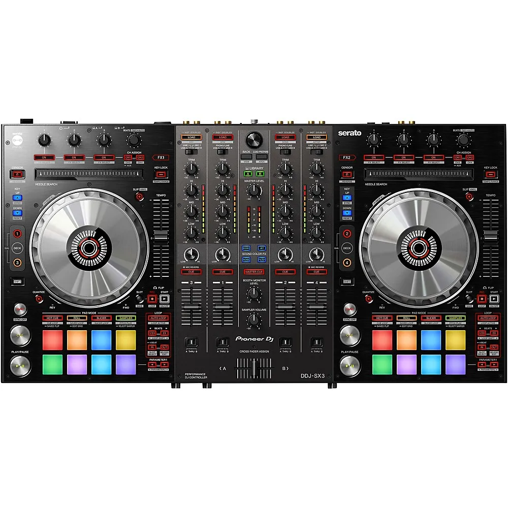 

Горячая Скидка Pioneer DDJ-SX3 Pro DJ контроллер
