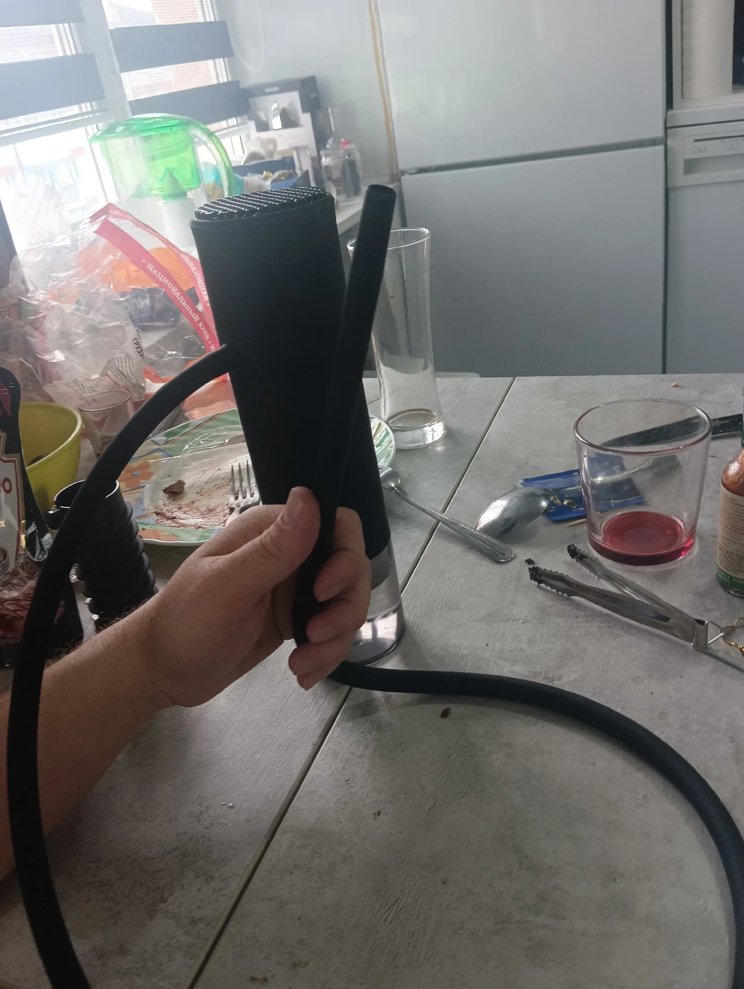 Donirt – Tragbares Shisha-Set für Auto und Zuhause photo review