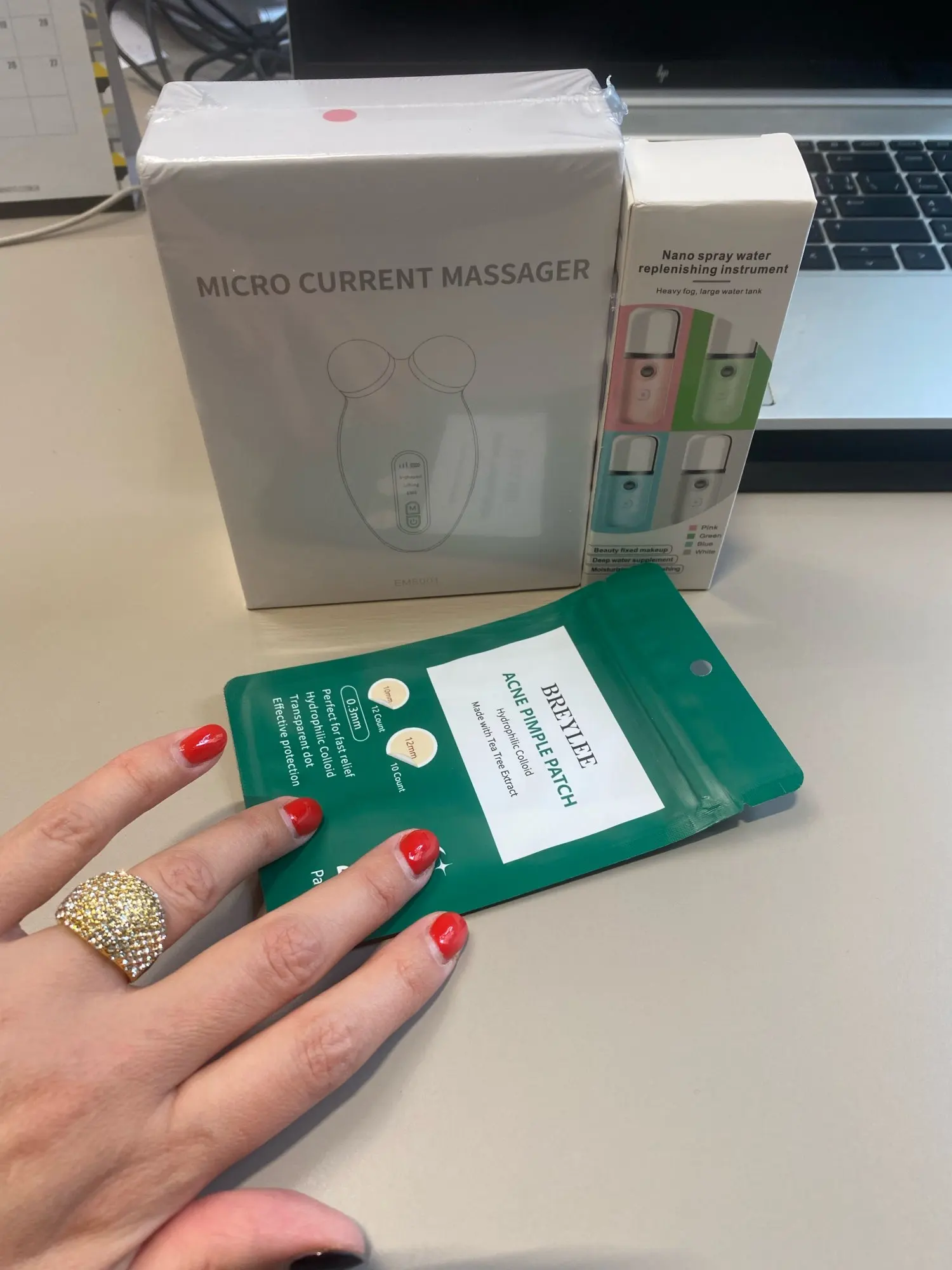 Golden Silver Color Bling Female Rings photo review