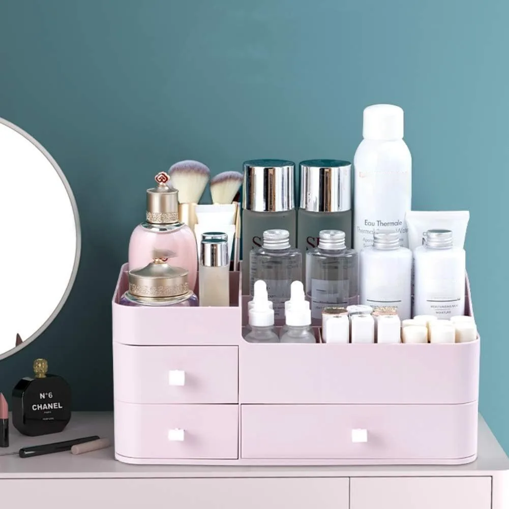 KUUJOJO Cosmetic Makeup Organizer Make Up & Jewelry Storage, Case & Display Spacious Design Great Holder for Bathroom, Vanity 5