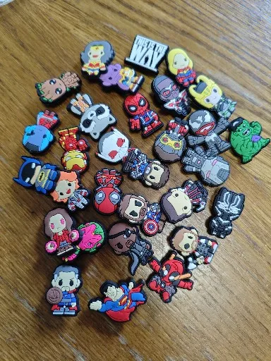 Disney Marvel Shoe Charms β Deadpool, Spider-Man, Batman & More for Crocs
