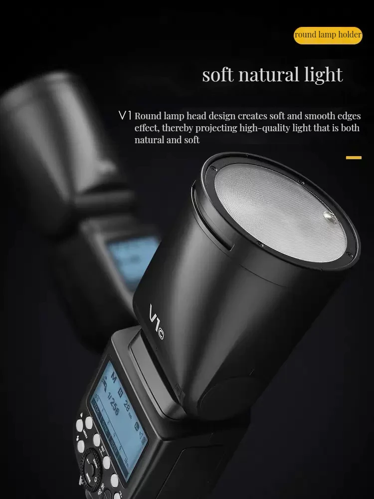 Godox V1 V1C V1N V1S V1F V1O TTL HSS 1/8000s Speedlite