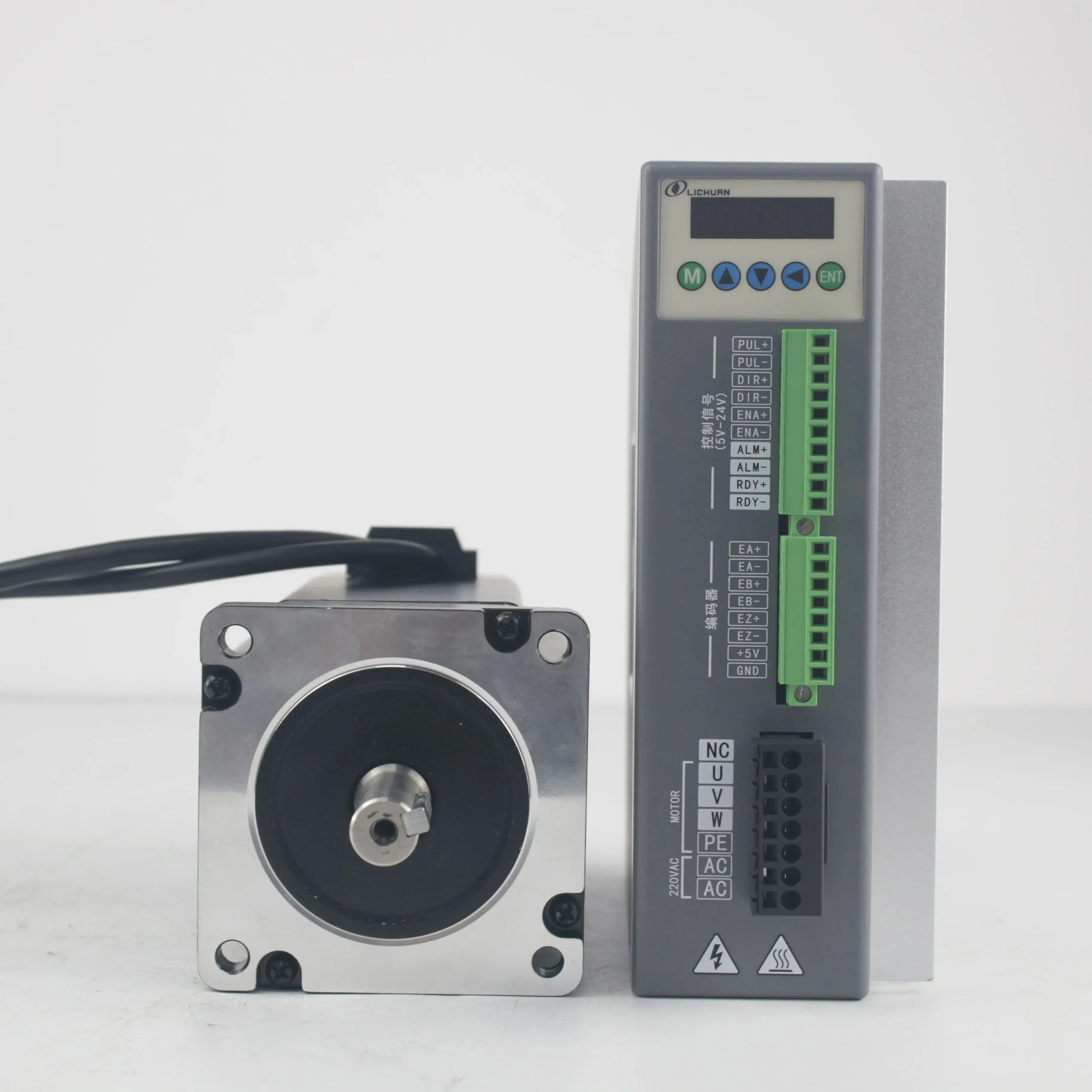 AC Motor Driver3 phase LCDA2263C Upgrade Nema 34 LC86H3219 Torque 10 N.M 3 Closed-loop Stepper motor Controller CNC Kit