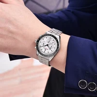 PAGANI DESIGN Nouvelle Montre Homme PD1701, Montre à Quartz de Luxe, Chronographe Sportif, Verre Saphir, Étanche, Livraison Locale 3