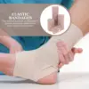 High Elastic Compression Bandage with Clip Closure Tendon Sports Tourniquet Basketball Ankle Support Knee Pad Fitness Bandage 3