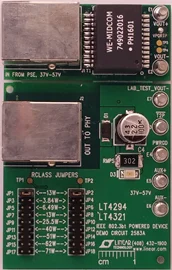 

Управление аналоговыми устройствами DC2583A-питание через ETHERNET