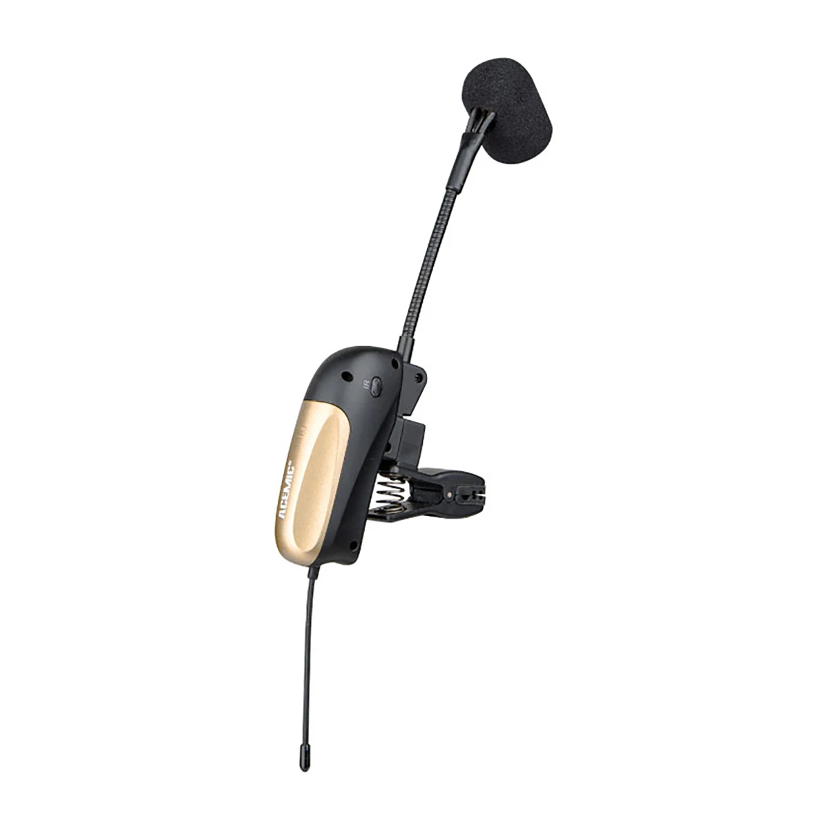 Acemic PR-8ECHO/ST-4 무선 색소폰 마이크 시스템, 색소폰 연주자 무대 공연용 UHF 다이버시티, 3가지 에코 리버브 포함