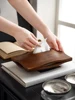 Walnut Wood Tissue Boxes Cover Tissue Holder Napkin Case for Home Decoration Hotel Restaurant Light Luxury Scandinavian Style 1