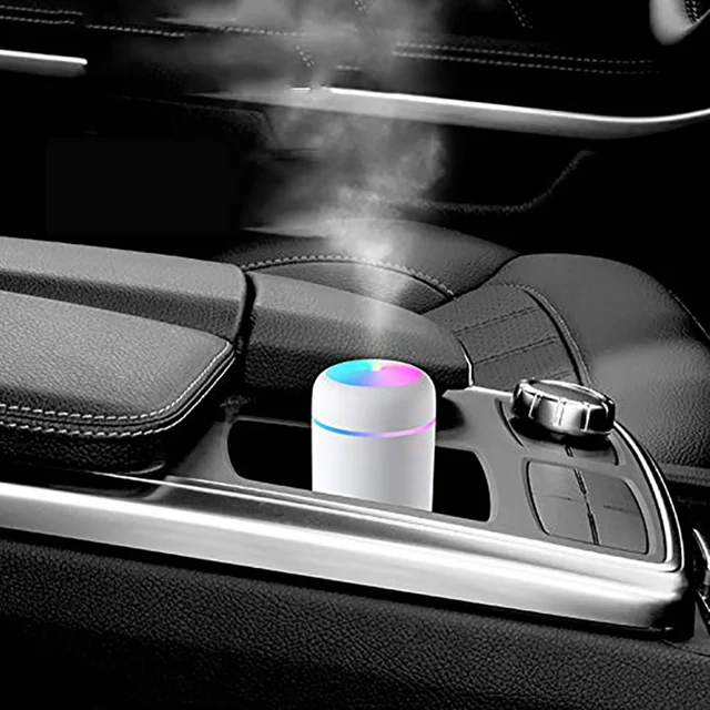 Mini Hordozható 300/420Ml Elektromos Légzeneti Hangulatú Aromaolaj Diffúzor Színes Éjszakai Fényes Usb Hűvös Köd Permetezővel Otthoni Autóhoz - Image 4