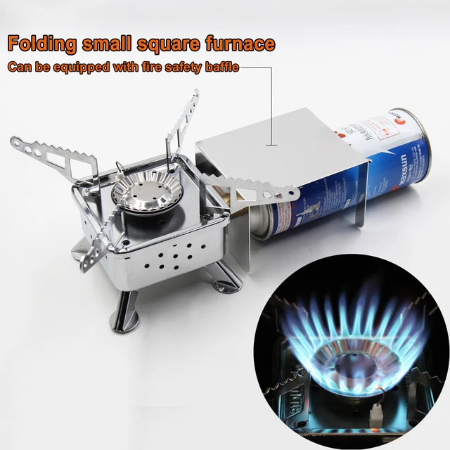 Outdoor Portable Stoves Foldable Cooking Burner Travel Camping Gas Stove  Picnic Furnace Outdoor Camping Accessories - AliExpress