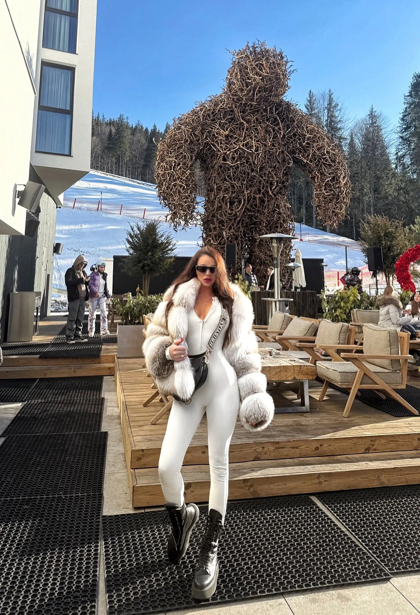 Elevate Your Workout with Luxurious Long-Sleeved Yoga Romper photo review