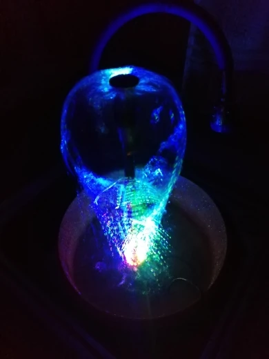 USB Water Pump Ultra-quiet with Power Cord Waterproof Fountain with 12 LED Light for Garden Water Pump Aquarium Fountain фонтан photo review