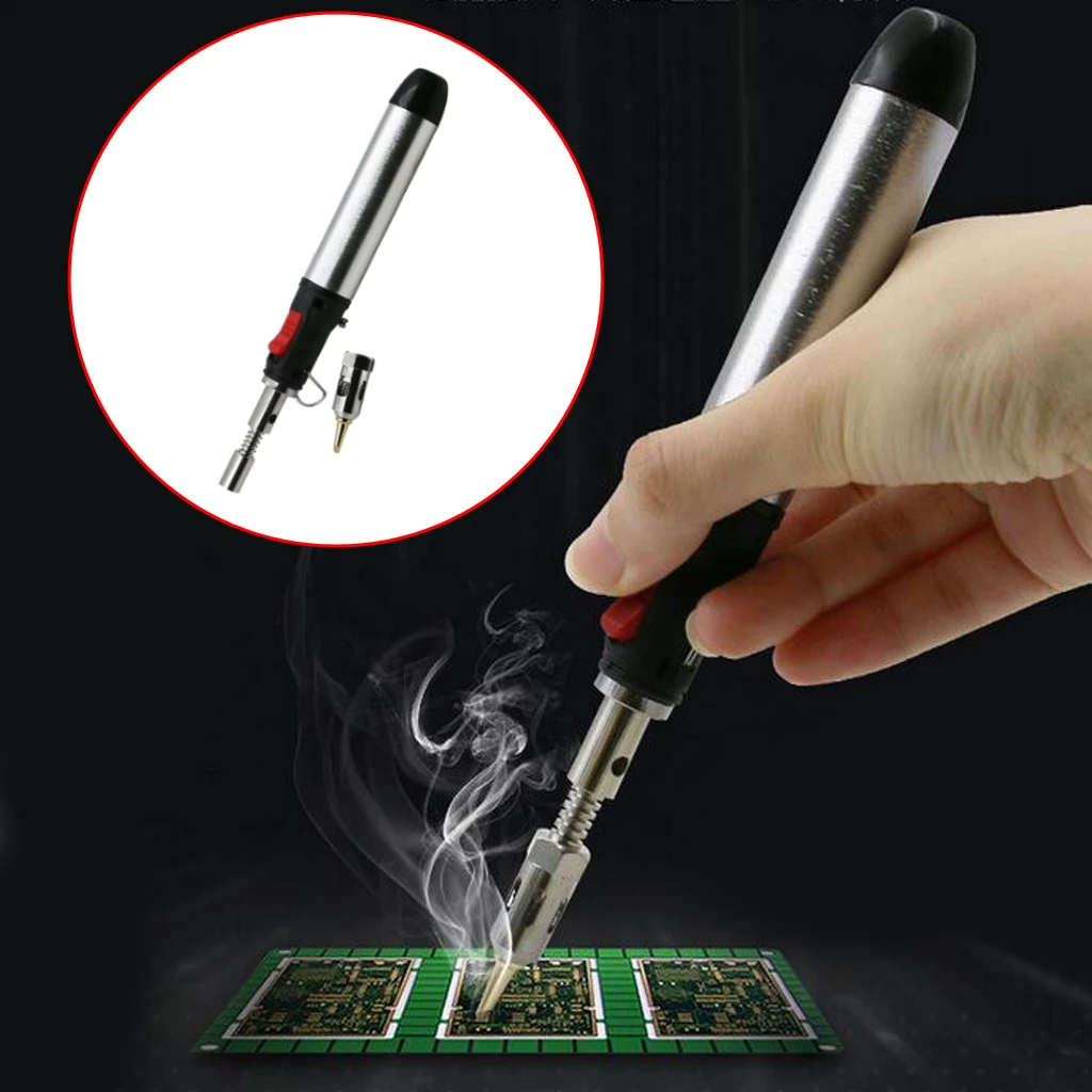 Fer à souder gaz sans fil stylo 170mm pour modelisme et électronique