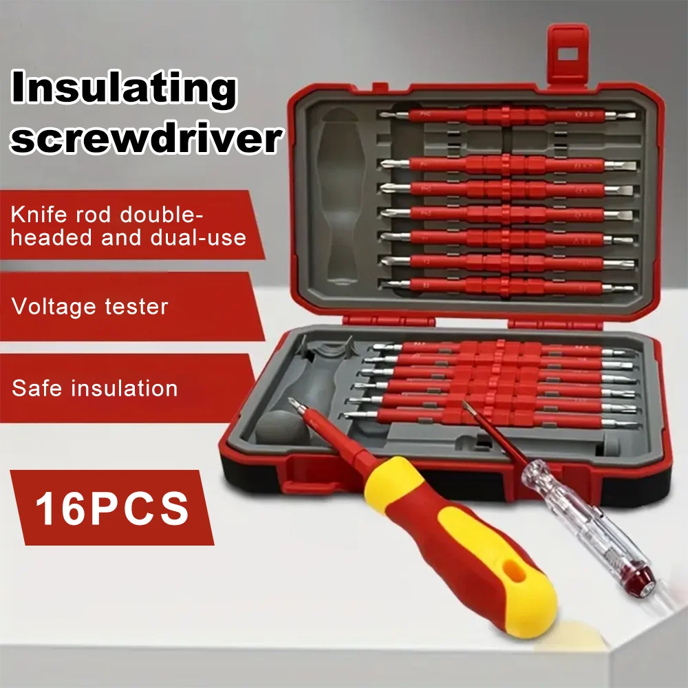 29-in-1 Magnetic Screwdriver Set Precision Insulated Screw Driver ...