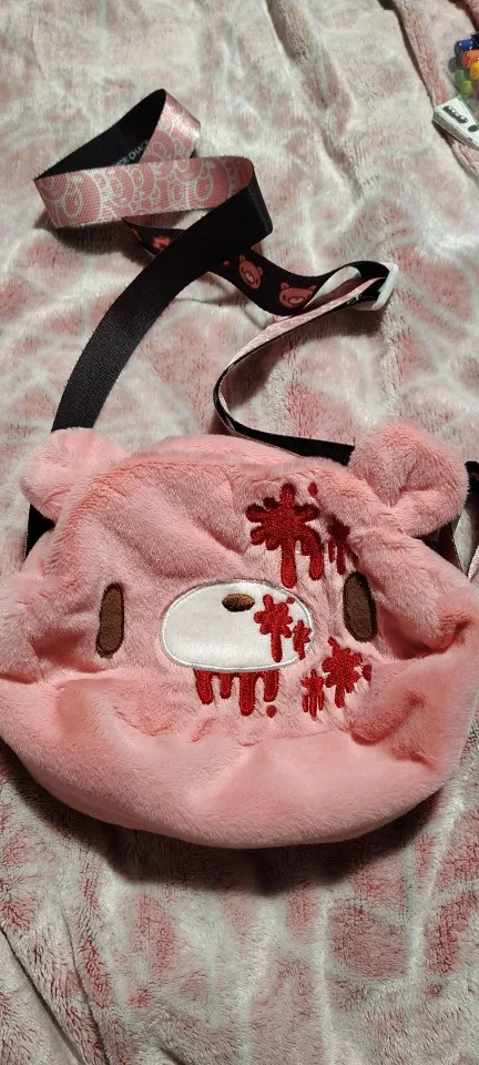 Gloomy Bear Plush Bag - Cutecore Aesthetic photo review