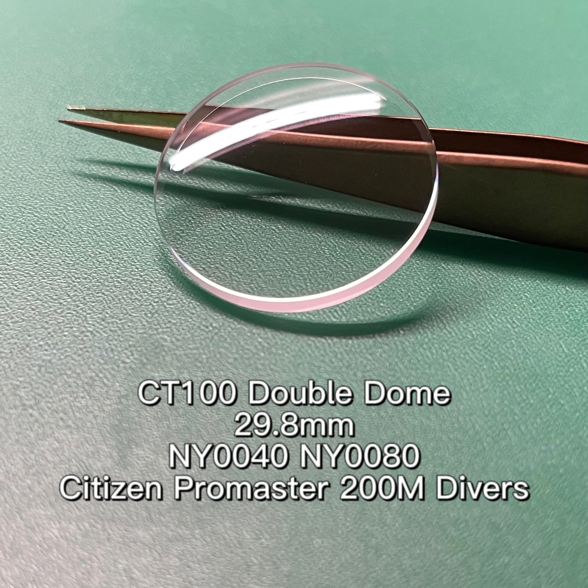 Ct100 - Double Dome Sapphire Crystal - Citizen Promaster