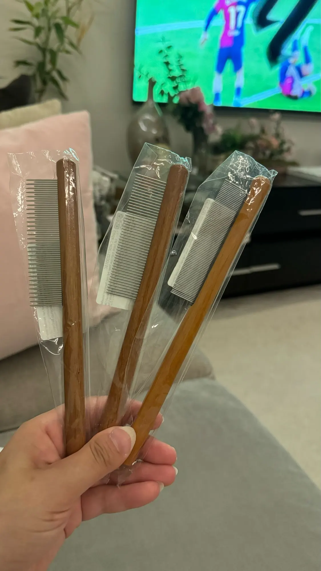 Cat Comb Cat Comb Brush Long Hair Cat Needle Comb Open Knots To Remove photo review