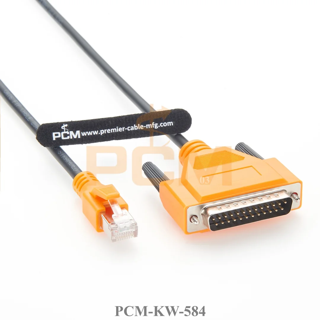 시스코 호환 보조 시리얼 네트워킹 케이블 AUX 포트 RJ45 남성에서 DB25 남성 CAB-AUX-RJ45 72-3663-01 라우터 스위치용