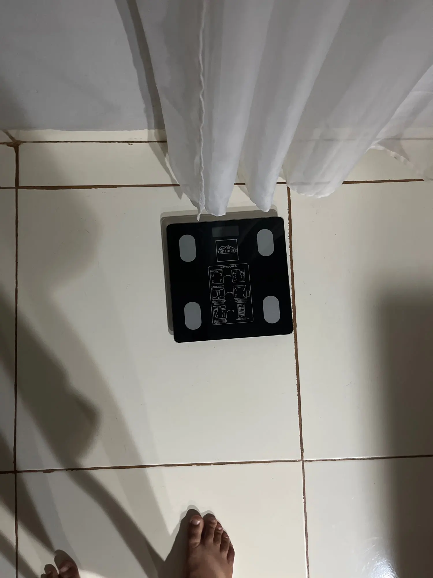 Balança Corporal Bioimpedância Profissional Bluetooth - Neverdie Store photo review