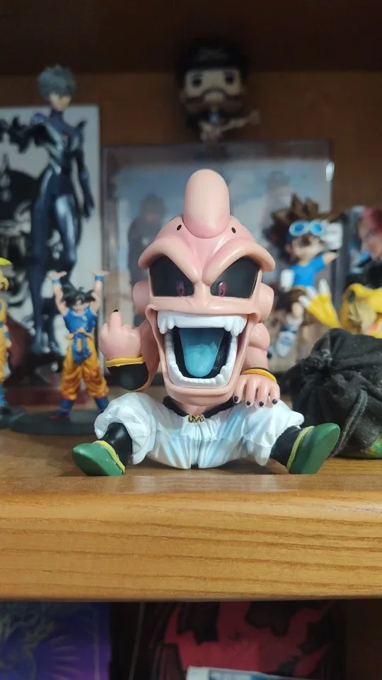 Dragon Ball Z Majin Buu Anime Figures Boo Action Figurals Model PVC Toys Collectible Brinquedos Figurine photo review