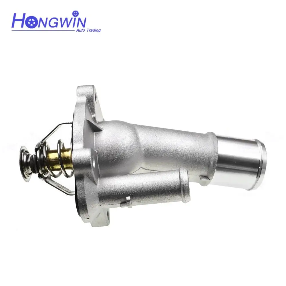 Aluminum Engine Thermostat Housing Water Pipe For Mazda 3 5 MX-5 Ford Focus LFDE LF70-15-170 LF7015170 4M5G-8575-FC 30731313