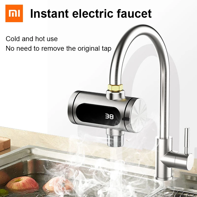 Xiaomi Stainless Steel Electric Hot Water Faucet Instant Hot Heating Faucet 1