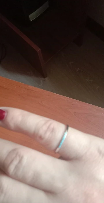 Silver Ring 925 - turquoise engagement