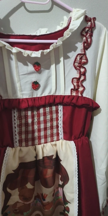 Crimson Hood Berry Bear OP Set photo review