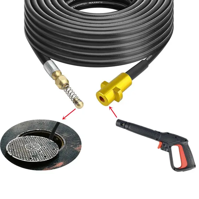 高圧洗浄機用ホース20m(ジャンク) 29ac27b7ca0a36ac09a4a53c14e75b