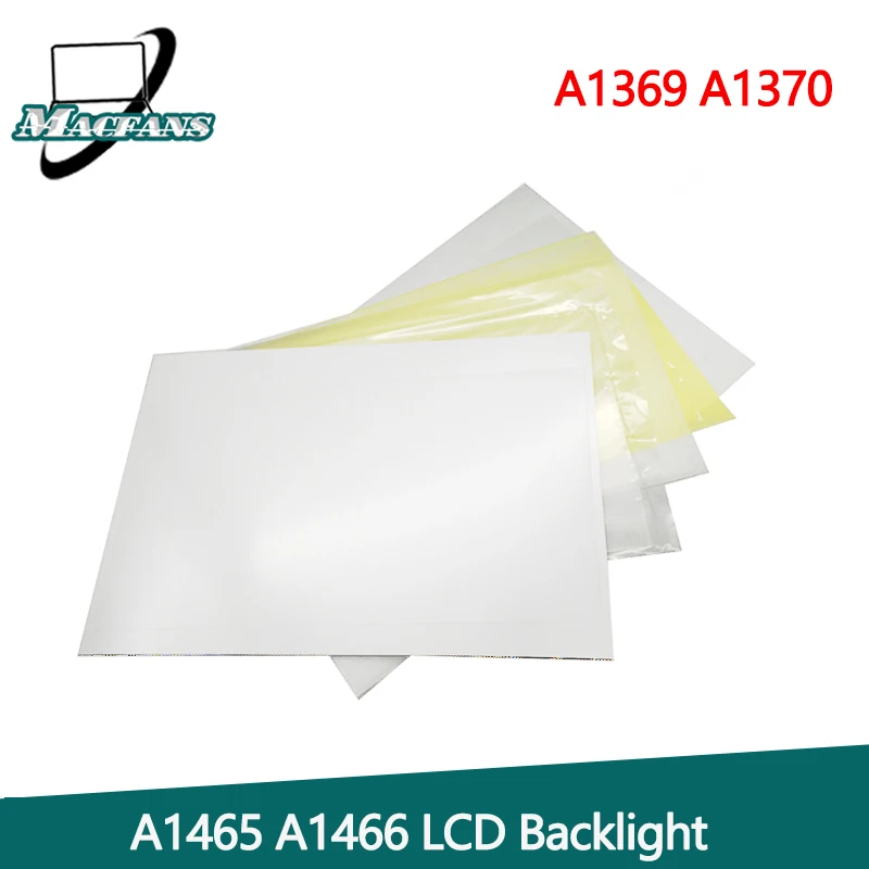 New A1369 A1466 LCD Screen Display Backlight For Macbook Air A1370 A1465 LCD Display Backlight Back Rear Reflective Sheets Paper