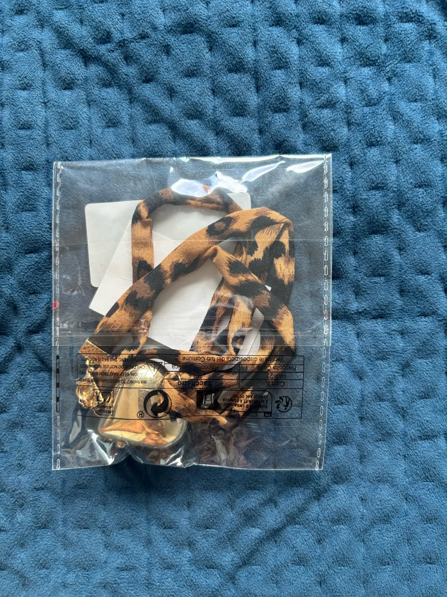 Velvet Starfish Pendant Necklace | Boho Leopard Print photo review