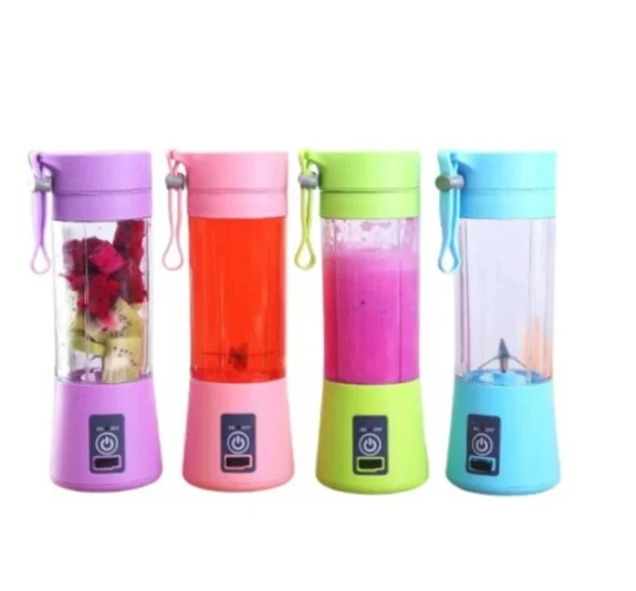 Mini Liquidificador Portátil Suco Shake Take Juice Cup 6 Laminas + Cabo Usb  - Manual Juicers - AliExpress