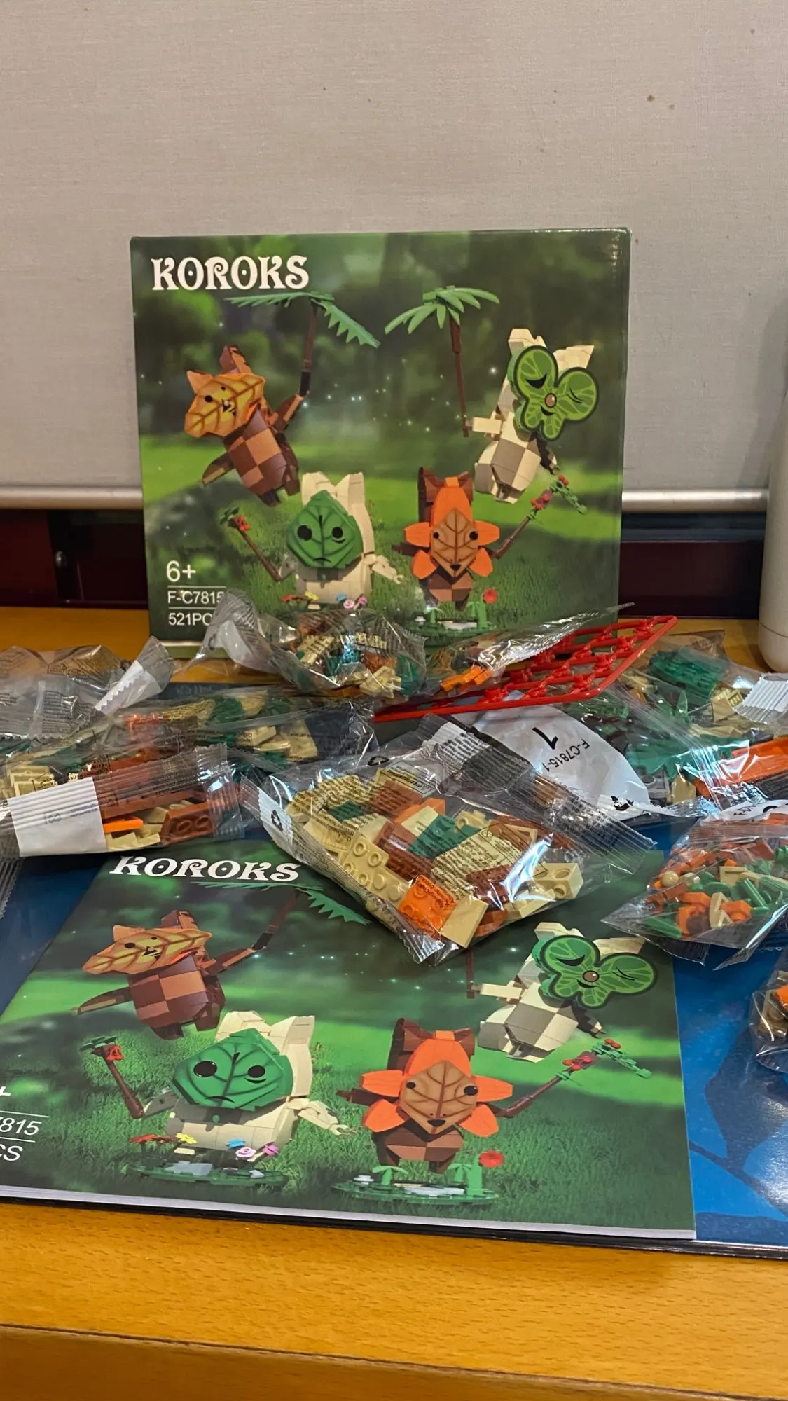 BuildMoc BOTW Korok Yahaha Building Blocks Set For Zeldaed Merch Action Figures Great DIY Toy For Children Fans Kids Adults Gift photo review