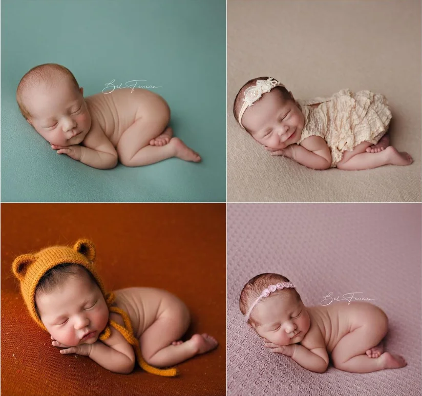 WholesaleSoftHighStretchyFabricsforNewbornbabyPhotographyProp