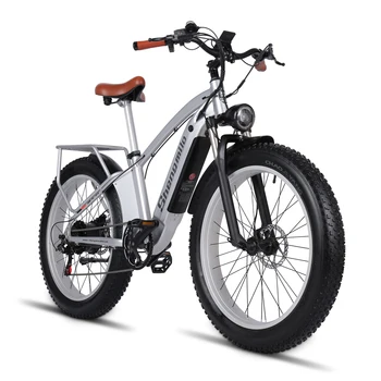 Shengmilo1000W Electric Bike Fat bike 48V17.5AH Electric Bicycle mens Mountain bike Adult Snow Bicycle45KM/H e bike 1