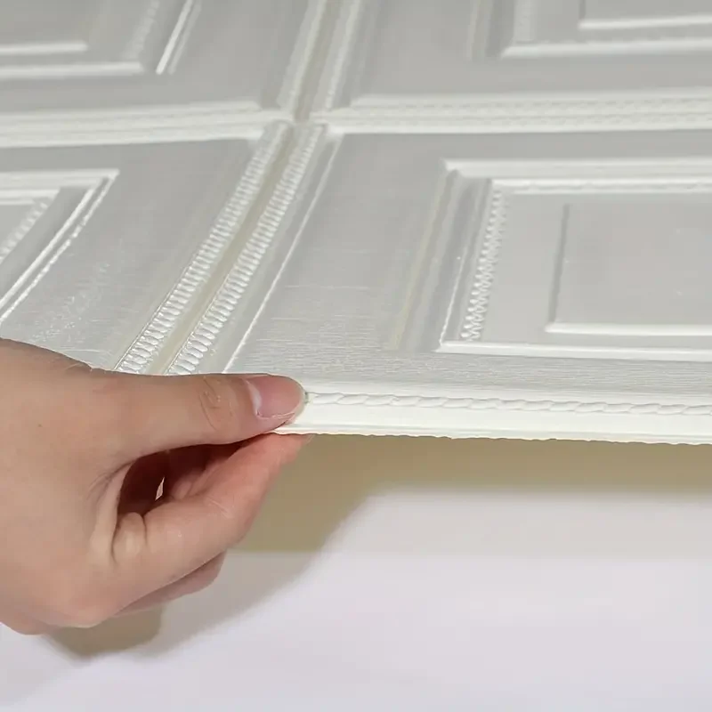 1/5/10pcs 70*70cm 3D Stereo Self-Adhesive Wall Sticker Waterproof Bedroom Living Room Background Decoration Wallpaper