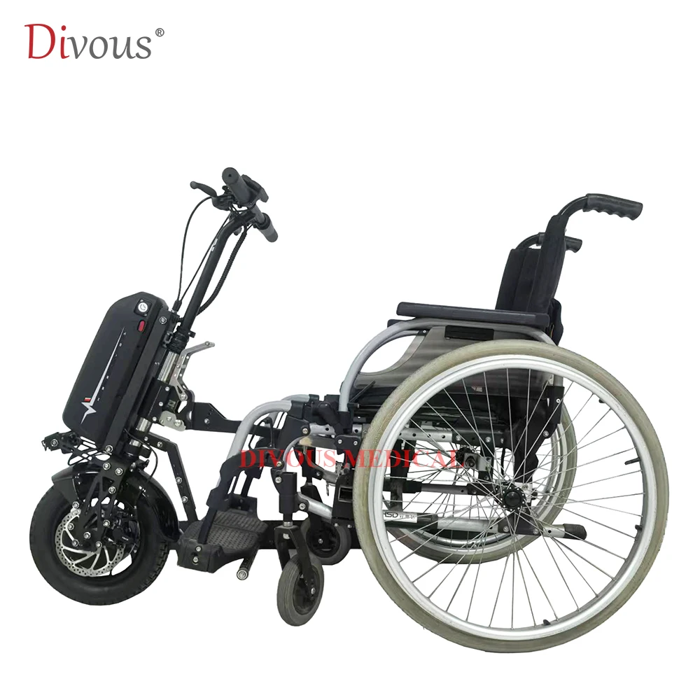 Electric Handbike Wheelchair Kit for Customizable 12inch Wheelchair Conversion 4