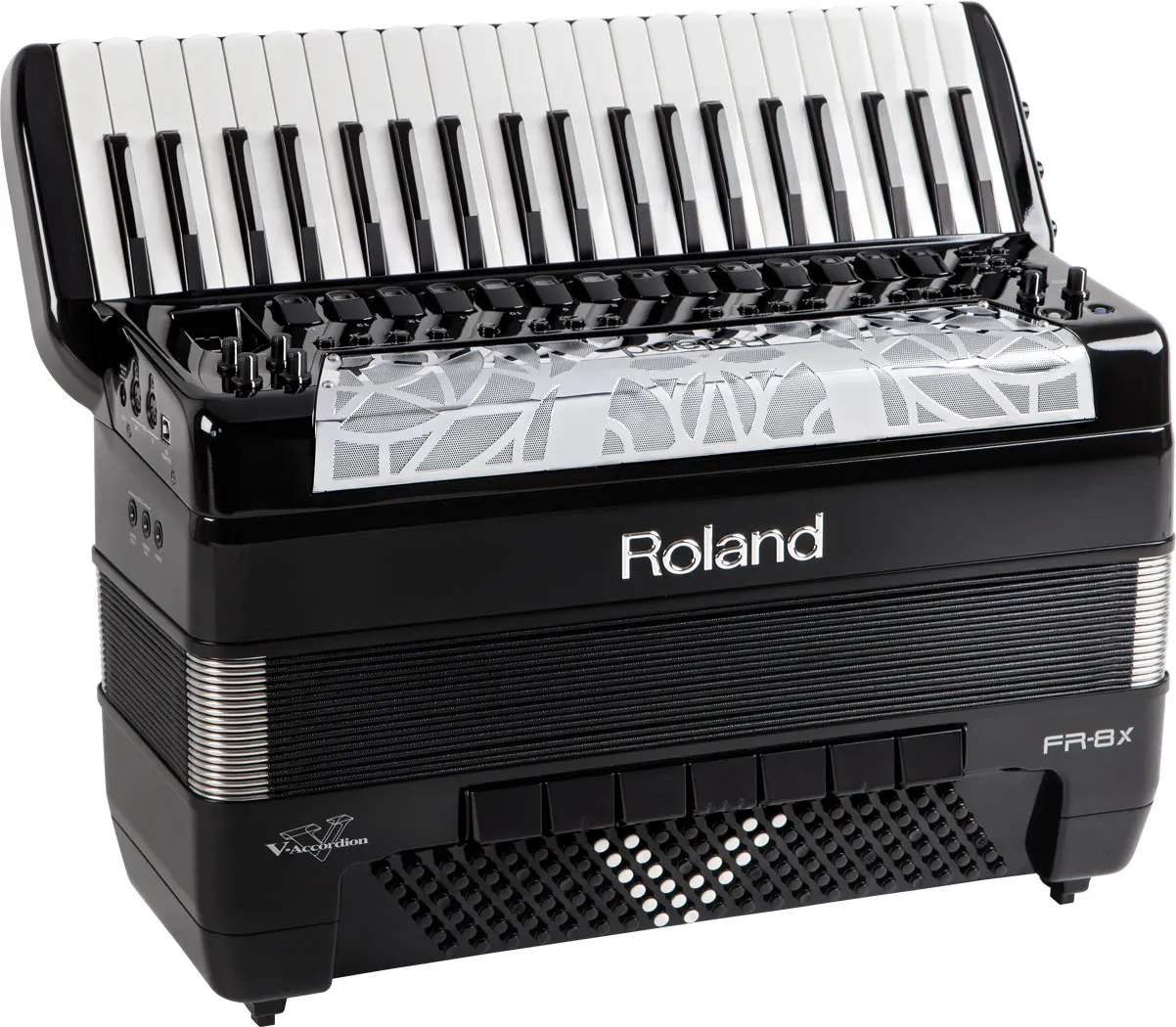 

Большие скидки, продажа, черный электронный гармошкой Roland V-типа, оптовая цена