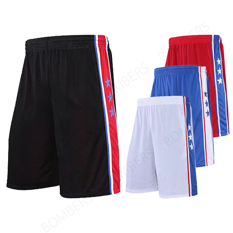 

Fabric Basket Sports Shorts Men's Professional Breathable Basketball Classic Style Shorts Solid