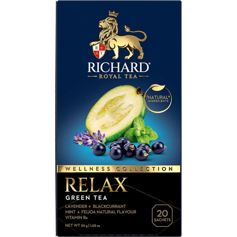 Упаковка из 12 штук Чай Richard Royal Relax 1