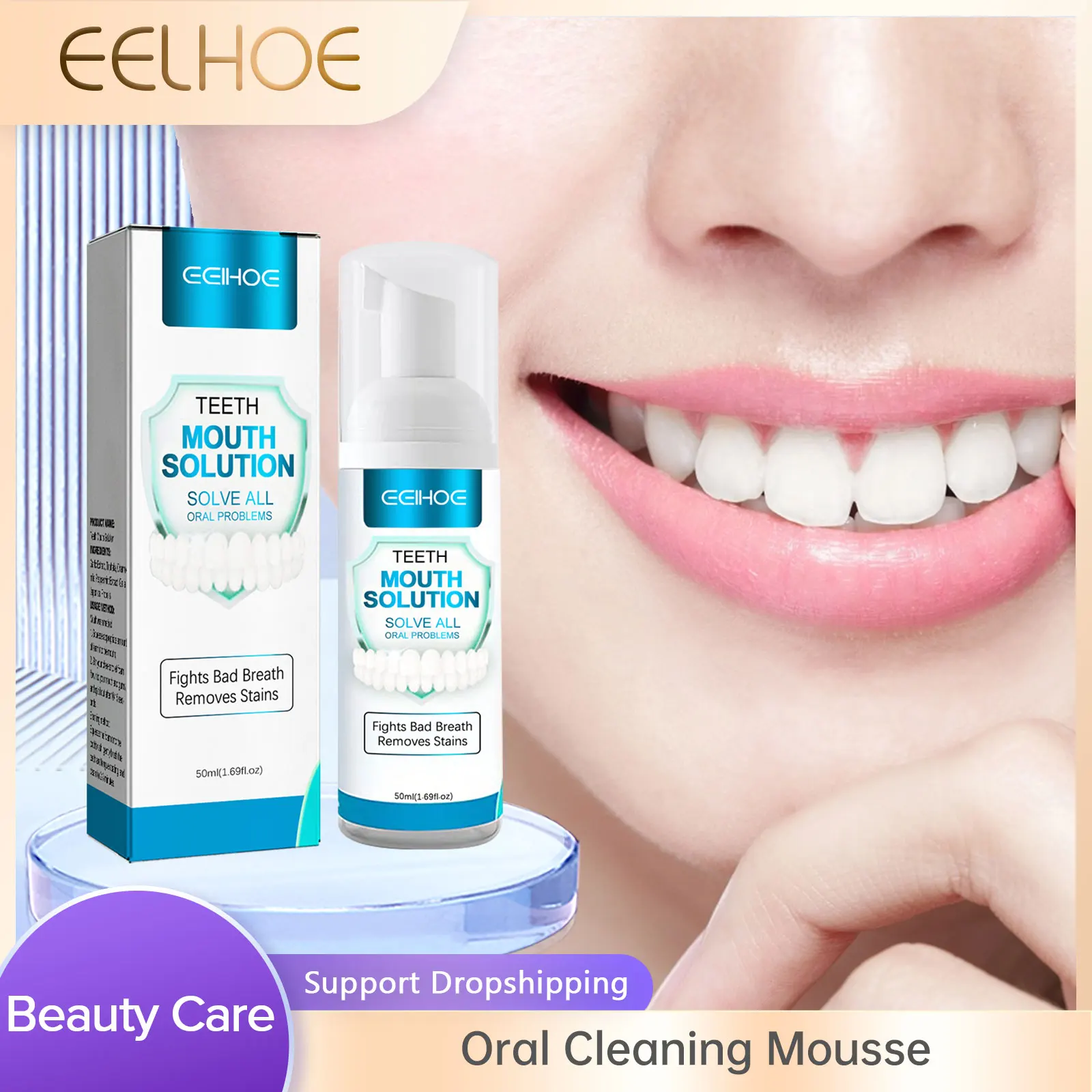 

Mousse Toothpaste Deep Clean Dental Stain Removal Plaque Lasting Refreshing Breath Oral Hygiene Care Teeth Cleaning Tooth Mousse