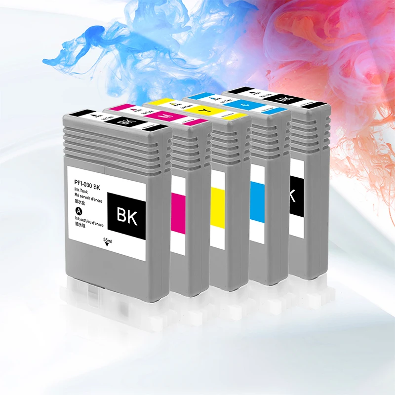 Ink Cartridge PFI-030 Ink Cartridge Replacement for Canon imagePROGRAF TA-20 TA-30 TM-240 TM-340 Printer Waterproof Pigment PFI 030 55ML ink cartridge inkjet ink cartridge