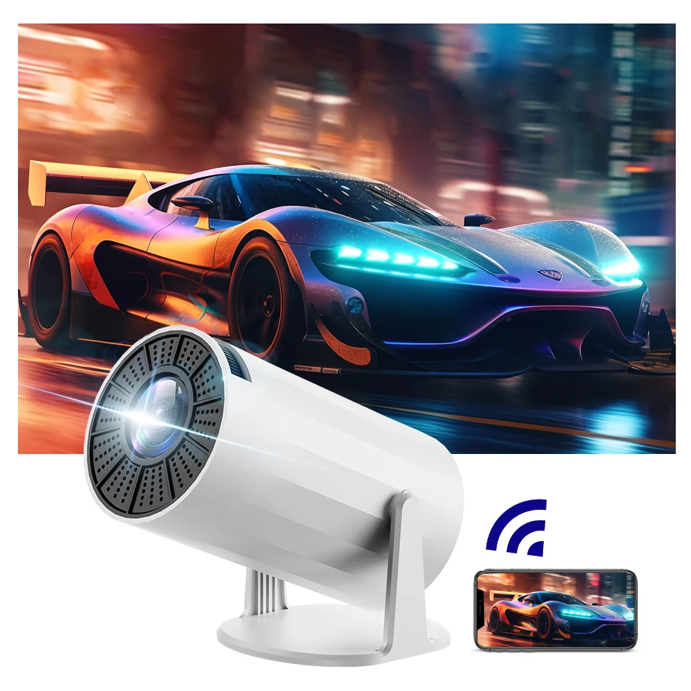 T6 Smart Projector Android 12 1Gb 8Gb Home Beamer Supporto Decodifica 4K Per Proiettore Video Home Theater 720P 120 Ansi